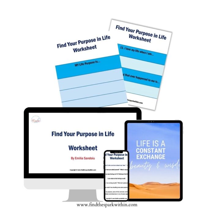 Find Your Purpose Preview worksheet