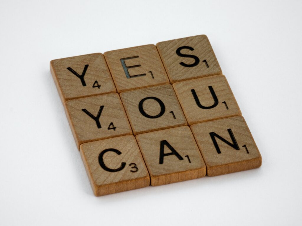 you can